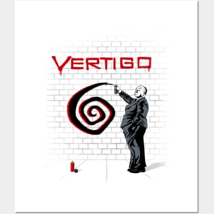 Vertigo Hitchcock Posters and Art